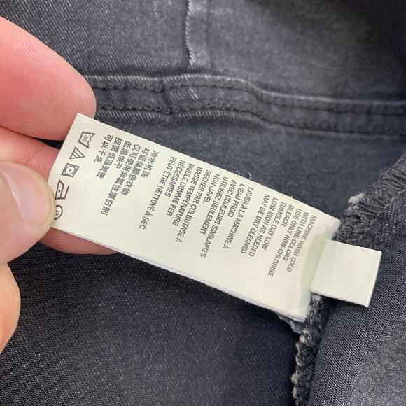 Free People Women Jeans Bottom Flare Size 31 Pull On Stretch 32" Inseam F8 - Picture 5 of 9